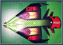 Cobra Glider (with Air Devil) from G.I. Joe - Classic Collection - Series 11 - Air Commandos manufactured by Hasbro [Loose]