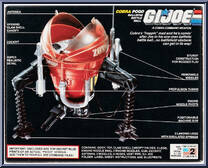 Pogo Ballistic Battle Ball from G.I. Joe - Classic Collection - Series  6 - Accessories manufactured by Hasbro [Back]