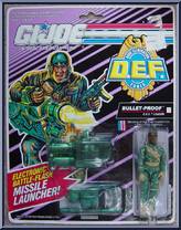 Bullet-Proof from G.I. Joe - Classic Collection - Series 11 - D.E.F. manufactured by Hasbro [Front]