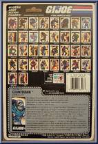 Countdown from G.I. Joe - Classic Collection - Series  8 manufactured by Hasbro [Back]