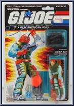 Deep Six from G.I. Joe - Classic Collection - Series  8 manufactured by Hasbro [Front]