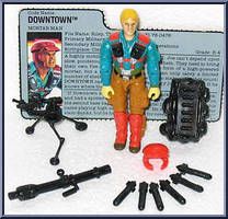 Downtown from G.I. Joe - Classic Collection - Series  8 manufactured by Hasbro [Loose]