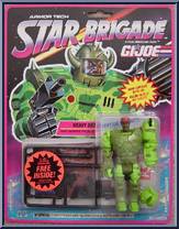 Heavy Duty from G.I. Joe - Classic Collection - Series 12 - Star Brigade - Armor-Tech manufactured by Hasbro [Front]