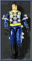 Major Bludd from G.I. Joe - Classic Collection - Series 10 - Super Sonic Fighters manufactured by Hasbro [Loose]