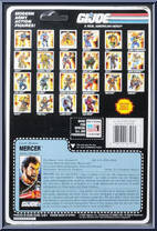 Mercer from G.I. Joe - Classic Collection - Series 10 manufactured by Hasbro [Back]