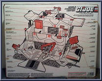 Mobile Command Center (with Steam-Roller) from G.I. Joe - Classic Collection - Series  6 - Accessories manufactured by Hasbro [Back]