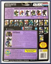 Shockwave from G.I. Joe - Classic Collection - Series 11 - D.E.F. manufactured by Hasbro [Back]