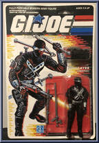 Snake Eyes from G.I. Joe - Classic Collection - Series  8 manufactured by Hasbro [Front]