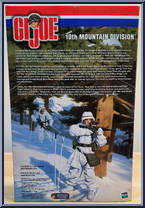 10th Mountain Division (White Jacket) from G.I. Joe - Classic Collection 12" Scale - Basic Series manufactured by Hasbro [Back]