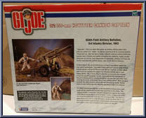 155-mm Howitzer Cannon Captain from G.I. Joe - Classic Collection 12" Scale - Basic Series manufactured by Hasbro [Back]