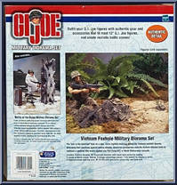 Vietnam Foxhole from G.I. Joe - Classic Collection 12" Scale - Military Diorama Sets manufactured by Hasbro [Back]