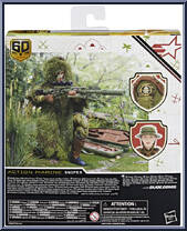 Action Marine Sniper from G.I. Joe - Classified - 60th Anniversary manufactured by Hasbro [Back]