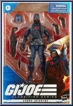Cobra Infantry from G.I. Joe - Classified - Basic Series manufactured by Hasbro [Front]