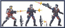 Cobra Viper Officer & Vipers from G.I. Joe - Classified - Basic Series manufactured by Hasbro [Loose]