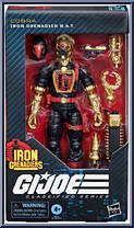 Iron Grenadier B.A.T. from G.I. Joe - Classified - Iron Grenadiers manufactured by Hasbro [Front]