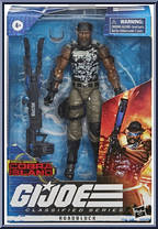 Roadblock from G.I. Joe - Classified - Cobra Island manufactured by Hasbro [Front]