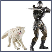 Snake Eyes & Timber from G.I. Joe - Classified - Basic Series manufactured by Hasbro [Loose]