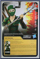 Kim "Jinx" Arashikage from G.I. Joe - Collector's Club - 2018 Series manufactured by Hasbro [Back]