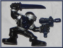 Snake Eyes (Blue Sword / Blue Gun) Action Figure