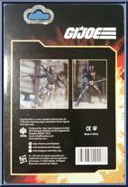 Snake Eyes from G.I. Joe - Exquisite Mini Series manufactured by Hiya Toys [Back]