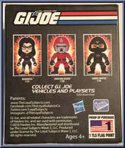 Major Bludd from G.I. Joe (Loyal Subjects) - Mystery - Action Vinyls manufactured by Hasbro [Back]