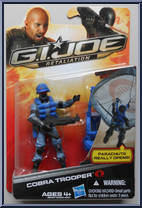 Cobra Trooper (Parachute) from G.I. Joe - Retaliation - Basic Series manufactured by Hasbro [Front]