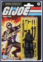Snake Eyes from G.I. Joe - Retro - Basic Series manufactured by Hasbro [Front]