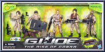 G.I. Joe Troop Builder Set from G.I. Joe - Rise of Cobra - Exclusives manufactured by Hasbro [Front]