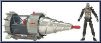 Mole Pod (with Terra-Viper) from G.I. Joe - Rise of Cobra - Vehicles - Alpha manufactured by Hasbro [Loose]