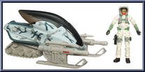 Rock Slide A.T.A.V. (with Snow Job) from G.I. Joe - Rise of Cobra - Vehicles - Alpha manufactured by Hasbro [Loose]