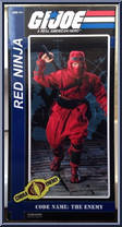 Red Ninja from G.I. Joe - Basic Series manufactured by Sideshow [Front]