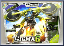 Dragonhawk from G.I. Joe - Sigma Six - Mission Scale manufactured by Hasbro [Front]