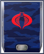 Baroness (Blue Suit) from G.I. Joe - Ultimates manufactured by Super7 [Back]