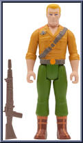 Duke from G.I. Joe - ReAction Figures manufactured by Super7 [Loose]