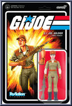 G.I. Joe Soldier from G.I. Joe - ReAction Figures manufactured by Super7 [Front]