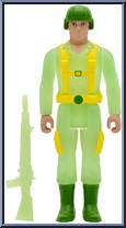 G.I. Joe Trooper (Glow Patrol) from G.I. Joe - ReAction Figures manufactured by Super7 [Loose]