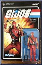 Red Ninja from G.I. Joe - ReAction Figures manufactured by Super7 [Front]