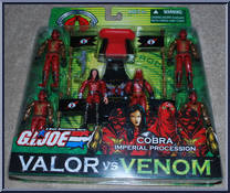 Cobra Imperial Procession from G.I. Joe - Valor vs Venom - Exclusives manufactured by Hasbro [Front]