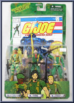 Sgt Stalker / Double Clutch / General Abernathy from G.I. Joe - Valor vs Venom - Comic Book 3-Packs manufactured by Hasbro [Front]