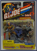 Blowtorch vs. Cobra Snow Serpent from G.I. Joe vs. Cobra - Basic Series manufactured by Hasbro [Front]