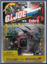 Mirage vs. Cobra Viper from G.I. Joe vs. Cobra - Basic Series manufactured by Hasbro [Front]