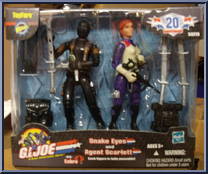 Snake Eyes and Agent Scarlett Action Figure