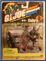 Snake Eyes vs. Storm Shadow Action Figure