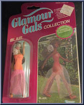 Blair in Simply Peachy from Glamour Gals - Basic Series manufactured by Kenner [Front]