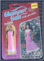 Danni in Rose Colored Dreams from Glamour Gals - Basic Series manufactured by Kenner [Front]