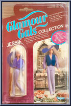 Jessie in Perfectly Purple from Glamour Gals - Basic Series manufactured by Kenner [Front]
