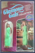 Loni in Green Dazzler from Glamour Gals - Basic Series manufactured by Kenner [Front]