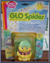 Glo Spider from Glo Worm - Basic Series manufactured by Hasbro [Front]
