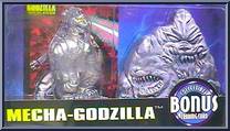 Mecha-Godzilla with Mountain Case from Godzilla - Godzilla Wars - Hatchlings! manufactured by Trendmasters [Front]