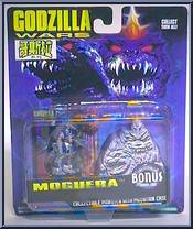 Moguera with Mountain Case from Godzilla - Godzilla Wars - Hatchlings! manufactured by Trendmasters [Front]